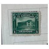 Collection of Stamps from Samoa, Slovakia, Salvador and Spanish Sahara