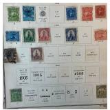 Collection of Stamps from Samoa, Slovakia, Salvador and Spanish Sahara