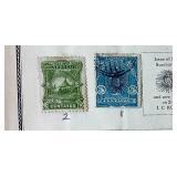 Collection of Stamps from Samoa, Slovakia, Salvador and Spanish Sahara