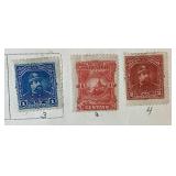 Collection of Stamps from Samoa, Slovakia, Salvador and Spanish Sahara