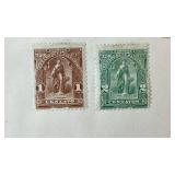 Collection of Stamps from Samoa, Slovakia, Salvador and Spanish Sahara