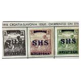 Collection of Postage Stamps from Yugoslavia dating back to early 1900