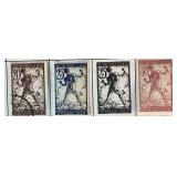 Collection of Postage Stamps from Yugoslavia dating back to early 1900