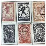 Collection of Postage Stamps from Yugoslavia dating back to early 1900
