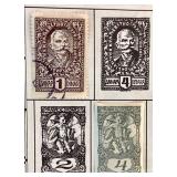 Collection of Postage Stamps from Yugoslavia dating back to early 1900