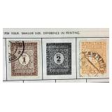 Collection of Postage Stamps from Yugoslavia dating back to early 1900