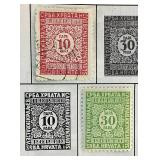 Collection of Postage Stamps from Yugoslavia dating back to early 1900