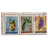 Collection of Postage Stamps from Yugoslavia dating back to early 1900