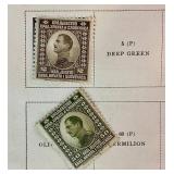 Collection of Postage Stamps from Yugoslavia dating back to early 1900