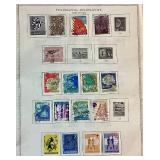 Collection of Postage Stamps from Yugoslavia dating back to early 1900