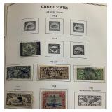 United States Liberty Stamp Album with stamps dating back to 1851