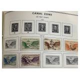 United States Liberty Stamp Album with stamps dating back to 1851