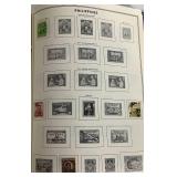 United States Liberty Stamp Album with stamps dating back to 1851
