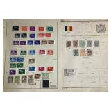 Collection of Stamps from Romania dating back 1901
