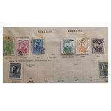 Collection of Stamps from Romania dating back 1901