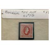 Collection of Stamps from Romania dating back 1901