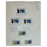 Album of US Postage Stamps from 1975 to 1981