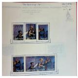 Album of US Postage Stamps from 1975 to 1981