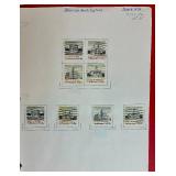 Album of US Postage Stamps from 1975 to 1981