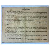 United States World War II Ration Books & Stamps, Basic Mileage Ration Stamps, Fuel Oil Ration Paperwork