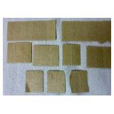 United States World War II Ration Books & Stamps, Basic Mileage Ration Stamps, Fuel Oil Ration Paperwork