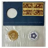 American Coin Sets with 1974 US Proof Sets, 1975 Bicentennial Commemorative Medal & Stamps Set, 1974 Bicentennial first Day Cover Sets, and American Revolution Bicentennial Commeroratvie Meadl and Fir