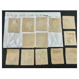 One Cent Benamin Franklin Postage Stamps Ultramarine Color 1870