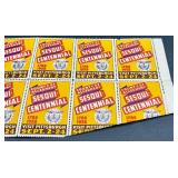 Poster Stamps Commemorating the 150th Anniversary of Allegheny County, Pennsylvania 1938