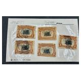 1901 Pan-American Exposition Commemorative Series Postage Stamps
