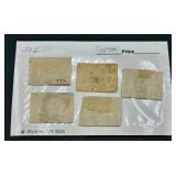 1901 Pan-American Exposition Commemorative Series Postage Stamps