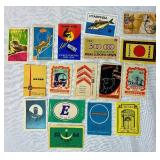 Vintage Matchbox Labels from USSR and UK Lot 2