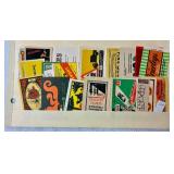 Vintage Matchbox Labels from USSR and UK Lot 2