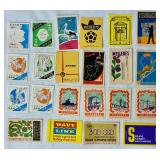 Vintage Matchbox Labels from USSR and UK Lot 6