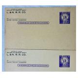 United States Prepaid Envelopes and Postcards from early 1900