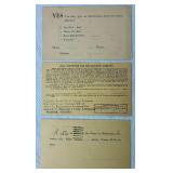 United States Prepaid Envelopes and Postcards from early 1900