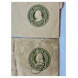 United States Prepaid Envelopes and Postcards from early 1900