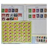 Collection of Stamps from Russia dating back to 1920