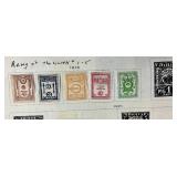 Collection of Stamps from Russia dating back to 1920