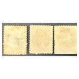 Series of Postage Stamps featuring Portraits of Historical Figures -19th Century