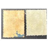 Series of Postage Stamps featuring Portraits of Historical Figures -19th Century