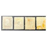 George Washington Postage Stamps dating back to 1861