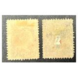 George Washington Postage Stamps dating back to 1861