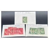 1924 300th Anniversary of Huguenot-Walloon Settlement Postage Stamps