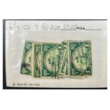 1924 300th Anniversary of Huguenot-Walloon Settlement Postage Stamps