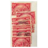 1924 300th Anniversary of Huguenot-Walloon Settlement Postage Stamps