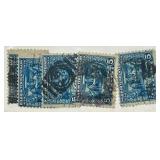 1920 Pilgrim Tercentenary Series Postage Stamps  - 300th Anniversary of the Pilgrims