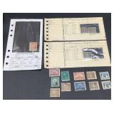 United States Internal Revenue Proprietary Stamps dating back to 1860