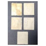 1932 Washington Bicentennial Postage Stamp Series - Set of 12 stamps