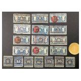 United States Internal Revenue Playing Cards Revenue Tax Stamps -  1 pack and 10 cents