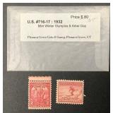 United States Postage Stamps Mint Sets and Individual Stamps